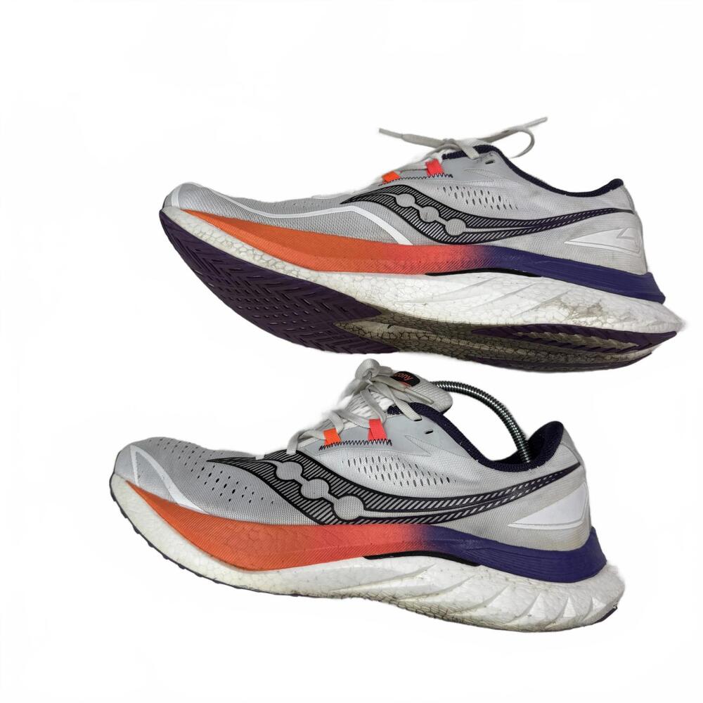 Saucony Men's Running Sneakers - White,‎ Orange, Purple